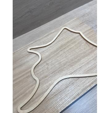 Ясень Дальневосточный заготовка на топ для Тревел гитары Радиал АА 21.5х145х460 мм, 2 шт, 602 кг/м3-8