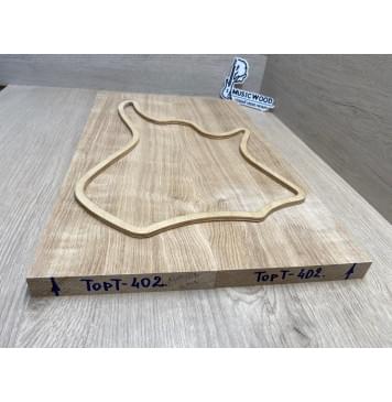 Ясень Дальневосточный Легкий заготовка на топ для Тревел гитары Радиал А 21.5х144х475 мм, 2 шт, 587 кг/м3-2