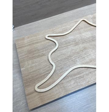 Ясень Дальневосточный Легкий заготовка на топ для Тревел гитары Радиал А 21.5х144х475 мм, 2 шт, 587 кг/м3-9