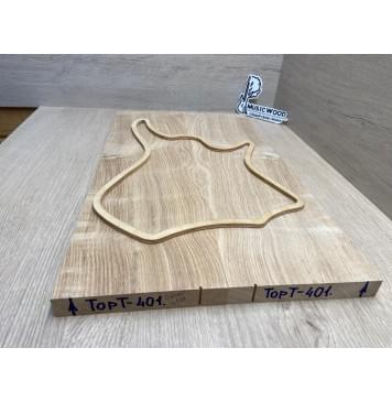 Ясень Дальневосточный Легкий заготовка на топ для Тревел гитары Смешанный АА 21.5х143х495 мм, 2 шт, 563 кг/м3-1