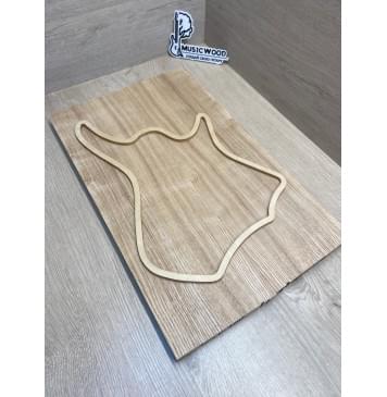 Ясень Дальневосточный Легкий заготовка на топ для Тревел гитары Радиал АА 21.5х145х470 мм, 2 шт, 593 кг/м3-3