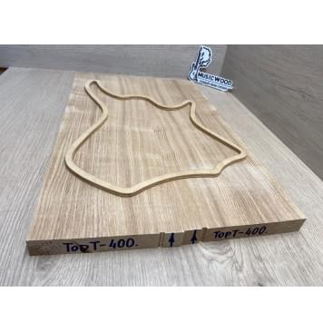 Ясень Дальневосточный Легкий заготовка на топ для Тревел гитары Радиал АА 21.5х145х470 мм, 2 шт, 593 кг/м3-1