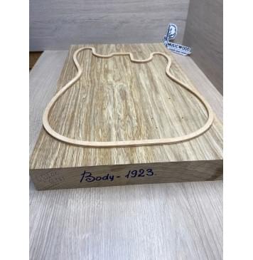 Корина Белая (Лимба-Офрам) Волнистая заготовка корпуса Тангент ААА Волна ААА 53х340х545 мм, Массив,618 кг/м3 (Уценка-червоточины) Корина Белая (Лимба-Офрам) Волнистая заготовка корпуса Тангент ААА Волна ААА 53х340х545 мм, Массив,618 кг/м3 (Уценка-червоточины)-7