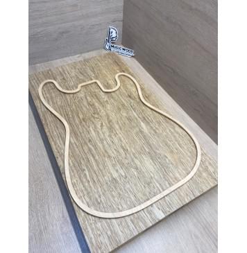 Корина Белая (Лимба-Офрам) Волнистая заготовка корпуса Тангент ААА Волна ААА 53х345-340х575-560 мм, Массив,661 кг/м3 (Уценка-червоточины) Корина Белая (Лимба-Офрам) Волнистая заготовка корпуса Тангент ААА Волна ААА 53х345-340х575-560 мм, Массив,661 кг/м3 (Уценка-червоточины)-6