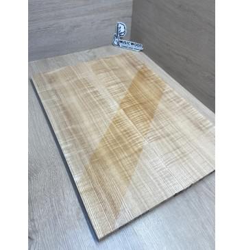 Ясень Дальневосточный Волнистый заготовка на топ Радиал АА Волна А 18х195х545 мм, 644 кг/м3, (2 шт. книжкой)-10