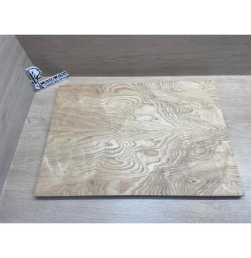 Ясень Дальневосточный Волнистый заготовка на топ Тангент ААА 19х195х560 мм, 607 кг/м3, (2 шт. книжкой)-4