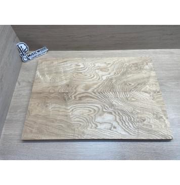 Ясень Дальневосточный Волнистый заготовка на топ Тангент ААА 19х195х560 мм, 607 кг/м3, (2 шт. книжкой)-3