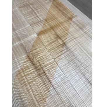 Ясень Дальневосточный Волнистый заготовка на топ Радиал АА Волна ААА 18х195х555 мм, 644 кг/м3, (2 шт. книжкой)-20