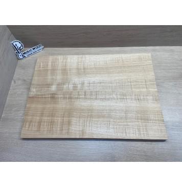 Ясень Дальневосточный Волнистый заготовка на топ Радиал АА Волна АА 18х195х550 мм, 663 кг/м3, (2 шт, книжкой)-5