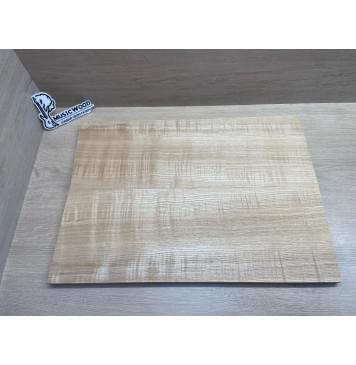 Ясень Дальневосточный Волнистый заготовка на топ Радиал АА Волна АА 18х195х550 мм, 663 кг/м3, (2 шт, книжкой)-4