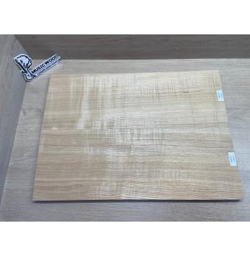 Ясень Дальневосточный Волнистый заготовка на топ Радиал АА Волна АА 18х195х550 мм, 663 кг/м3, (2 шт, книжкой)-8