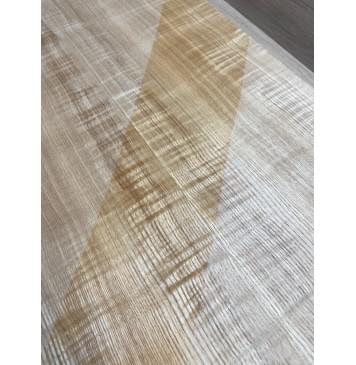 Ясень Дальневосточный Волнистый заготовка на топ Радиал АА Волна АА 18х195х550 мм, 663 кг/м3, (2 шт, книжкой)-14