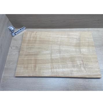 Ясень Дальневосточный Волнистый заготовка на топ Радиал АА Волна А 17х195х590 мм, 641 кг/м3, (2 шт. книжкой)-5