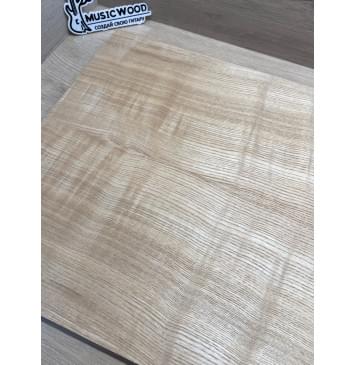 Ясень Дальневосточный Волнистый заготовка на топ Радиал АА Волна А 17х195х590 мм, 641 кг/м3, (2 шт. книжкой)-11