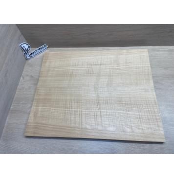 Ясень Дальневосточный Волнистый заготовка на топ Радиал АА Волна ААА 17х222х545 мм, 649 кг/м3, (2 шт, книжкой)-0