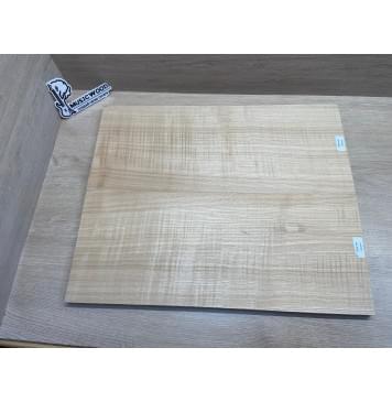 Ясень Дальневосточный Волнистый заготовка на топ Радиал АА Волна ААА 17х222х545 мм, 649 кг/м3, (2 шт, книжкой)-7