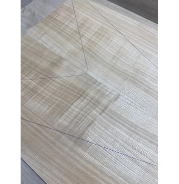 Ясень Дальневосточный Волнистый заготовка на топ Радиал АА Волна А 17х222х558 мм, 655 кг/м3, (2 шт. книжкой)-7