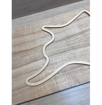 Ясень Дальневосточный Волнистый Лёгкий заготовка на топ для Тревел гитары Смешанный ААА Волна А, 598 кг/м3, 2 шт., книжкой-5