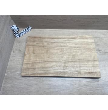 Ясень Дальневосточный Волнистый заготовка на топ для Тревел гитары Смешанный ААА Волна А, 601 кг/м3, 2 шт., книжкой-3