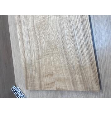 Ясень Дальневосточный Волнистый заготовка на топ для Тревел гитары Смешанный ААА Волна А, 601 кг/м3, 2 шт., книжкой-10