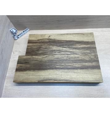 Корина Чёрная (Лимба Офрам) заготовка корпуса Смешанный АА 52х168х505-460 мм, 645 кг/м3,  2 шт (присутствуют червоточины) Корина Чёрная (Лимба Офрам) заготовка корпуса Смешанный АА 52х168х505-460 мм, 645 кг/м3,  2 шт (присутствуют червоточины)-0