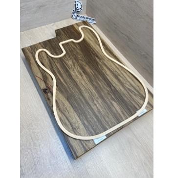 Корина Чёрная (Лимба Офрам) заготовка корпуса Смешанный АА 52х168х505-460 мм, 645 кг/м3,  2 шт (присутствуют червоточины) Корина Чёрная (Лимба Офрам) заготовка корпуса Смешанный АА 52х168х505-460 мм, 645 кг/м3,  2 шт (присутствуют червоточины)-14