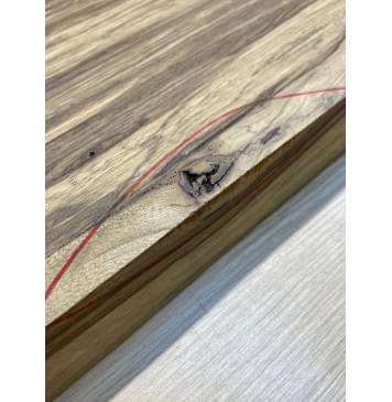 Корина Чёрная (Лимба Офрам) заготовка корпуса Смешанный АА 52х168х505-460 мм, 645 кг/м3,  2 шт (присутствуют червоточины) Корина Чёрная (Лимба Офрам) заготовка корпуса Смешанный АА 52х168х505-460 мм, 645 кг/м3,  2 шт (присутствуют червоточины)-9