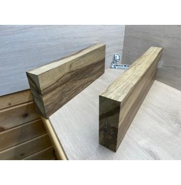 Корина Чёрная (Лимба Офрам) заготовка корпуса Смешанный АА 52х168х505-460 мм, 645 кг/м3,  2 шт (присутствуют червоточины) Корина Чёрная (Лимба Офрам) заготовка корпуса Смешанный АА 52х168х505-460 мм, 645 кг/м3,  2 шт (присутствуют червоточины)-13