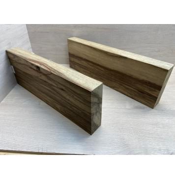 Корина Чёрная (Лимба Офрам) заготовка корпуса Смешанный АА 52х168х505-460 мм, 645 кг/м3,  2 шт (присутствуют червоточины) Корина Чёрная (Лимба Офрам) заготовка корпуса Смешанный АА 52х168х505-460 мм, 645 кг/м3,  2 шт (присутствуют червоточины)-7