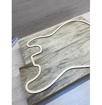 Корина Чёрная (Лимба Офрам) заготовка корпуса Тангент ААА 52х174х490-458 мм, 488 кг/м3,  2 шт (присутствуют червоточины) Корина Чёрная (Лимба Офрам) заготовка корпуса Тангент ААА 52х174х490-458 мм, 488 кг/м3,  2 шт (присутствуют червоточины)-5