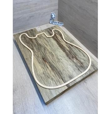 Корина Чёрная (Лимба Офрам) заготовка корпуса Тангент ААА 51х174х515-468 мм, 483 кг/м3, 2 шт (присутствуют червоточины) Корина Чёрная (Лимба Офрам) заготовка корпуса Тангент ААА 51х174х515-468 мм, 483 кг/м3, 2 шт (присутствуют червоточины)-2