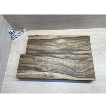 Корина Чёрная (Лимба Офрам) заготовка корпуса Смешанный ААА 53х159х484-450 мм, 667 кг/м3, 2 шт (присутствуют червоточины) Корина Чёрная (Лимба Офрам) заготовка корпуса Смешанный ААА 53х159х484-450 мм, 667 кг/м3, 2 шт (присутствуют червоточины)-1