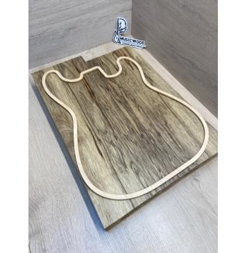 Корина Чёрная (Лимба Офрам) заготовка корпуса Смешанный ААА 54х173х503-465 мм, 505 кг/м3, 2 шт (присутствуют червоточины) Корина Чёрная (Лимба Офрам) заготовка корпуса Смешанный ААА 54х173х503-465 мм, 505 кг/м3, 2 шт (присутствуют червоточины)-5