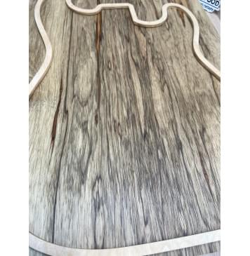 Корина Чёрная (Лимба Офрам) заготовка корпуса Смешанный ААА 54х173х503-465 мм, 505 кг/м3, 2 шт (присутствуют червоточины) Корина Чёрная (Лимба Офрам) заготовка корпуса Смешанный ААА 54х173х503-465 мм, 505 кг/м3, 2 шт (присутствуют червоточины)-9