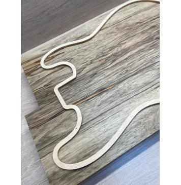 Корина Чёрная (Лимба Офрам) заготовка корпуса Смешанный ААА 54х173х503-465 мм, 505 кг/м3, 2 шт (присутствуют червоточины) Корина Чёрная (Лимба Офрам) заготовка корпуса Смешанный ААА 54х173х503-465 мм, 505 кг/м3, 2 шт (присутствуют червоточины)-13