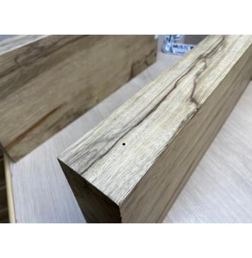 Корина Чёрная (Лимба Офрам) заготовка корпуса Смешанный ААА 54х173х503-465 мм, 505 кг/м3, 2 шт (присутствуют червоточины) Корина Чёрная (Лимба Офрам) заготовка корпуса Смешанный ААА 54х173х503-465 мм, 505 кг/м3, 2 шт (присутствуют червоточины)-3