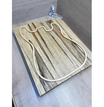 Корина Чёрная (Лимба Офрам) заготовка корпуса Смешанный ААА 51.5х195х498-468 мм, 589 кг/м3,  2 шт (присутствуют червоточины) Корина Чёрная (Лимба Офрам) заготовка корпуса Смешанный ААА 51.5х195х498-468 мм, 589 кг/м3,  2 шт (присутствуют червоточины)-7