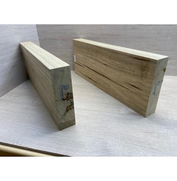 Корина Чёрная (Лимба Офрам) заготовка корпуса Смешанный ААА 51.5х195х498-468 мм, 589 кг/м3,  2 шт (присутствуют червоточины) Корина Чёрная (Лимба Офрам) заготовка корпуса Смешанный ААА 51.5х195х498-468 мм, 589 кг/м3,  2 шт (присутствуют червоточины)-11