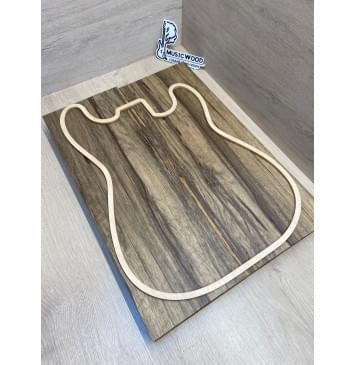 Корина Чёрная (Лимба Офрам) заготовка корпуса Смешанный ААА 46х176х485-475 мм, 657 кг/м3, 2 шт (присутствуют червоточины) Корина Чёрная (Лимба Офрам) заготовка корпуса Смешанный ААА 46х176х485-475 мм, 657 кг/м3, 2 шт (присутствуют червоточины)-8