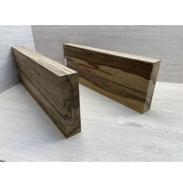 Корина Чёрная (Лимба Офрам) заготовка корпуса Смешанный ААА 46х176х485-475 мм, 657 кг/м3, 2 шт (присутствуют червоточины) Корина Чёрная (Лимба Офрам) заготовка корпуса Смешанный ААА 46х176х485-475 мм, 657 кг/м3, 2 шт (присутствуют червоточины)-5