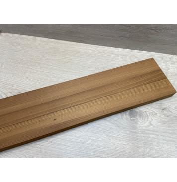 Клён Печёный 180гр заготовка грифа безголовой гитары Радиал А 24х(39-28-39)х625 мм - из 3х частей-1