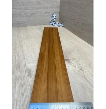 Клён Печёный 180гр заготовка грифа безголовой гитары Радиал А 24х(39-28-39)х625 мм - из 3х частей-6