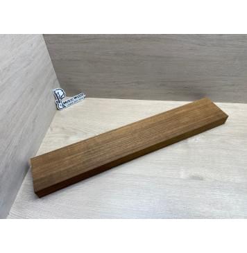 Корина (Лимба-Офрам) Печёная 180гр заготовка для грифа электрогитары Радиал ААА 43х(56-20-43)х720 мм - из 3х частей (присутствуют червоточины)-0