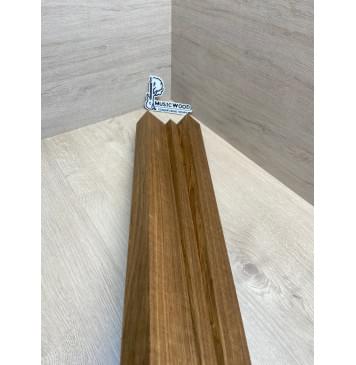 Корина (Лимба-Офрам) Печёная 180гр заготовка для грифа электрогитары Радиал ААА 43х(56-20-43)х720 мм - из 3х частей (присутствуют червоточины)-6