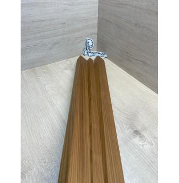 Ясень Печеный 180 гр заготовка грифа для электрогитары Радиал АА 30х(43-24-43)х805 мм - из 3х частей-9