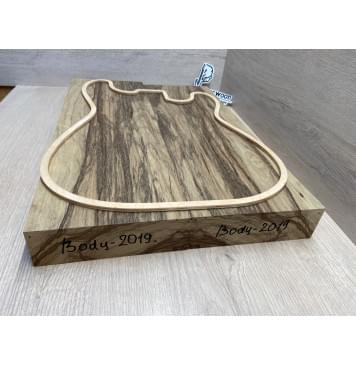 Корина Чёрная (Лимба Офрам) заготовка корпуса Смешанный ААА 53х167х500-480 мм, 651 кг/м3, 2 шт (присутствуют червоточины) Корина Чёрная (Лимба Офрам) заготовка корпуса Смешанный ААА 53х167х500-480 мм, 651 кг/м3, 2 шт (присутствуют червоточины)-6