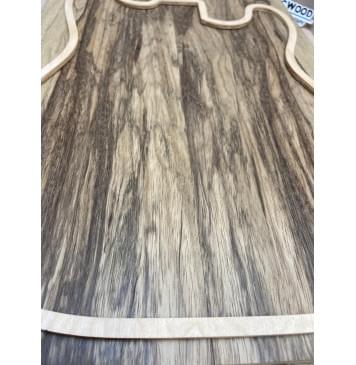 Корина Чёрная (Лимба Офрам) заготовка корпуса Смешанный ААА 53х167х500-480 мм, 651 кг/м3, 2 шт (присутствуют червоточины) Корина Чёрная (Лимба Офрам) заготовка корпуса Смешанный ААА 53х167х500-480 мм, 651 кг/м3, 2 шт (присутствуют червоточины)-8