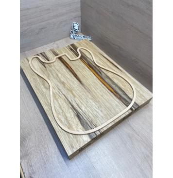 Корина Чёрная (Лимба Офрам) заготовка корпуса Тангент ААА 51х192х495-475 мм, 2 шт, 599 кг/м3 (присутствуют червоточины) Корина Чёрная (Лимба Офрам) заготовка корпуса Тангент ААА 51х192х495-475 мм, 2 шт, 599 кг/м3 (присутствуют червоточины)-2