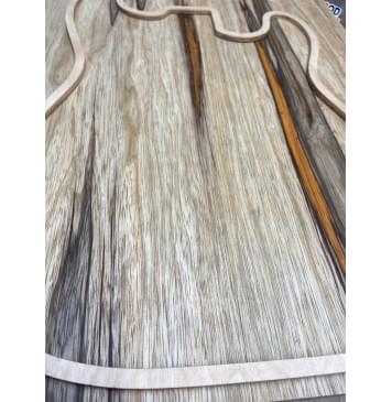 Корина Чёрная (Лимба Офрам) заготовка корпуса Тангент ААА 51х192х495-475 мм, 2 шт, 599 кг/м3 (присутствуют червоточины) Корина Чёрная (Лимба Офрам) заготовка корпуса Тангент ААА 51х192х495-475 мм, 2 шт, 599 кг/м3 (присутствуют червоточины)-4