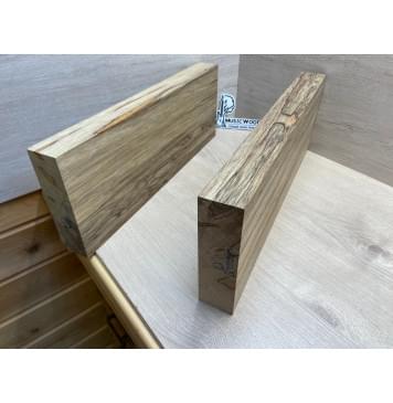 Корина Чёрная (Лимба Офрам) заготовка корпуса Смешанный ААА 52х187х515-505 мм, 2 шт, 480 кг/м3 (присутствуют червоточины) Корина Чёрная (Лимба Офрам) заготовка корпуса Смешанный ААА 52х187х515-505 мм, 2 шт, 480 кг/м3 (присутствуют червоточины)-3